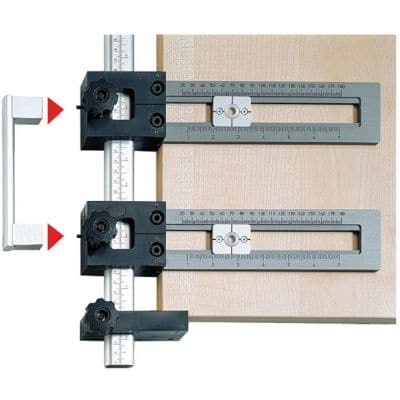 HETTICH Set Accura Bohrlehre für Griffe und Knöpfe, 44763