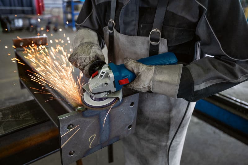 BOSCH Winkelschleifer GWS 12-125, im Karton