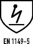 PLANAM Schweißerschutzbundhose Weld Shield Gr.52 grau/schwarz