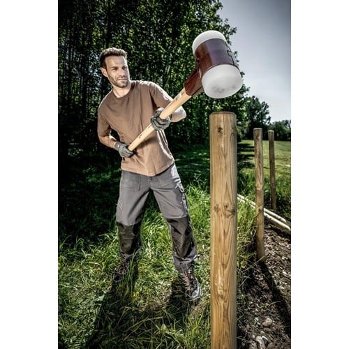 HALDER Vorschlaghammer SIMPLEX Kopf-D.125mm L.1040mm mittelh.Superplastik weiß