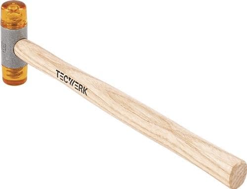TECWERK Plastikhammer Kopf-D.27mm Kopf-L.88mm CA HO TECWERK