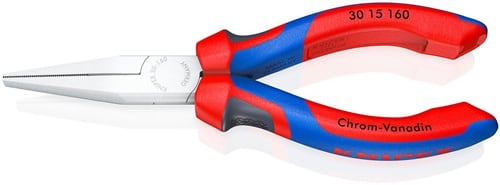 KNIPEX Langbeckzange Gesamt-L.160mm Kopf pol.halbrd.Comfort-Griff KNIPEX