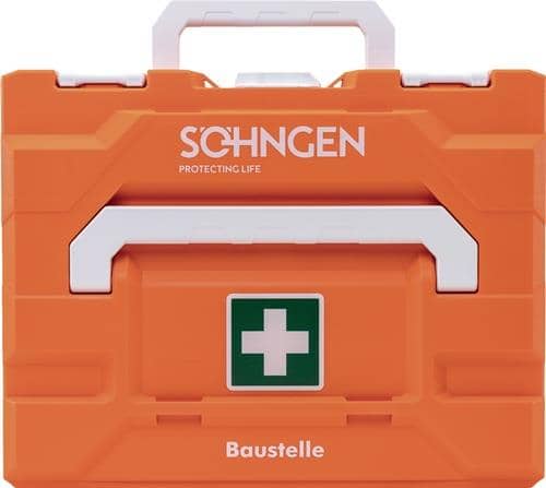 SÖHNGEN Erste Hilfe Koffer metaBOX 145M B226xH346xT145ca.mm orange SÖHNGEN
