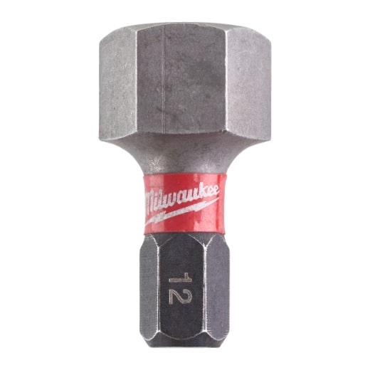MILWAUKEE Hex 12 / 25 mm Schrauberbit SHOCKWAVE
