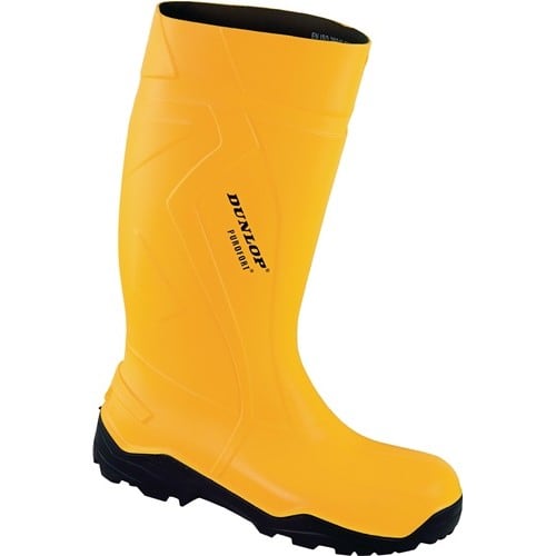 DUNLOP Sicherheitsstiefel Purofort+ Full Safety Gr.47 gelbPUR S5 CI SRC EN20345 DUNLOP