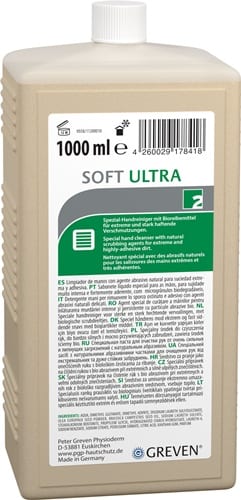 GREVEN Spezialhandreinigung GREVEN® SOFT ULTRA 1l Naturreibemittel GREVEN