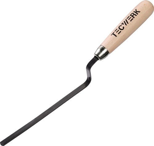Fugenkelle L.180mm B.10mm gehärtet,m.H-Heft STA TECWERK