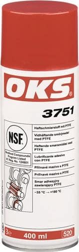 OKS Haftschmierstoff m.PTFE OKS 3751 weißlich NSF H1 400ml Spraydose OKS