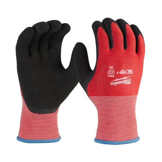 MILWAUKEE Größe 10 (XL) 12er Pack Kälte-Schnittschutzhandschuhe Klasse B