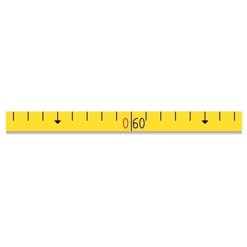BMI Kapselbandmaß RADIUS L.10m Band-B.13mm Acm EG II Ku.gelb Glasfaser BMI