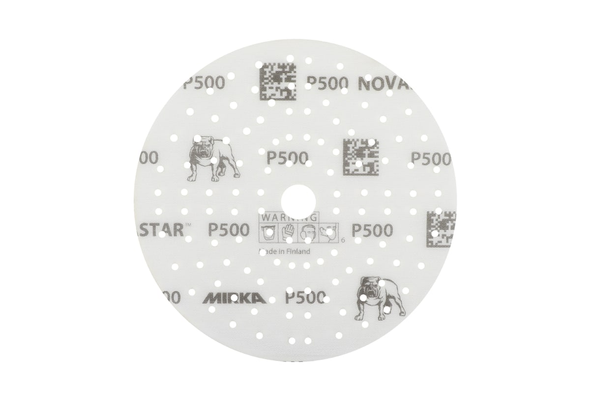 MIRKA NOVASTAR 150mm Grip 121L P500, 100/Pack