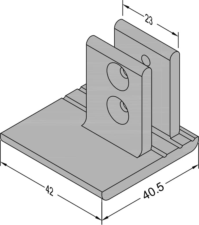 GUTMANN Deckel DTR 40/42 N, Aluminium