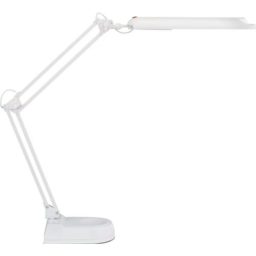 Schreibtischleuchte Metall/Ku.weiß H.max.410mm Standfuß m.LED
