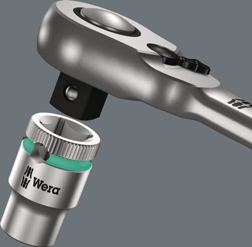 WERA Steckschlüsselsatz Zyklop Metal 28-tlg.1/2 Zoll SW 10-19mm Z.72 6KT WERA