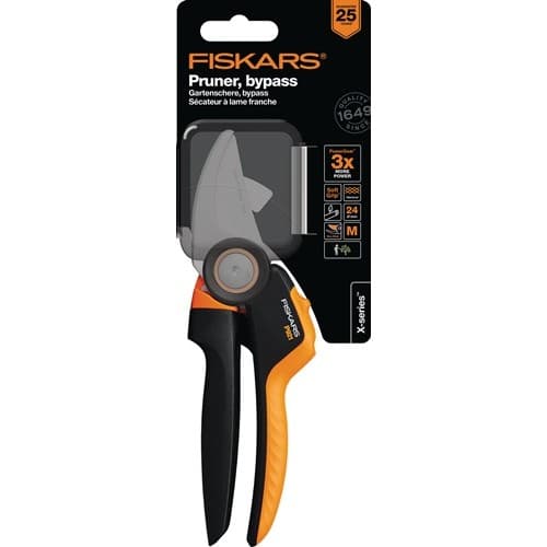FISKARS Gartenschere Bypass Gesamt-L.201mm Schneidleist.24mm