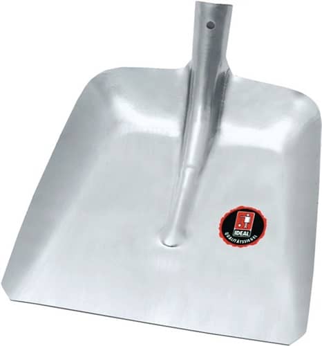 Hallenser Randschaufel SILVER Stahlblech IDEAL