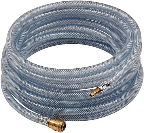 RIEGLER PVC-Druckluftschlauchset ID 9mm AD 15mm L.5m Schnellverschlusskupplung DN 7,2