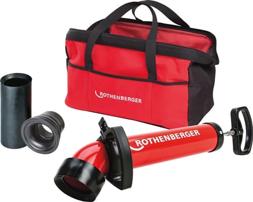 ROTHENBERGER Saug-Druckreiniger ROPUMP SUPER PLUS Set mit 3 Adaptern ROTHENBERGER