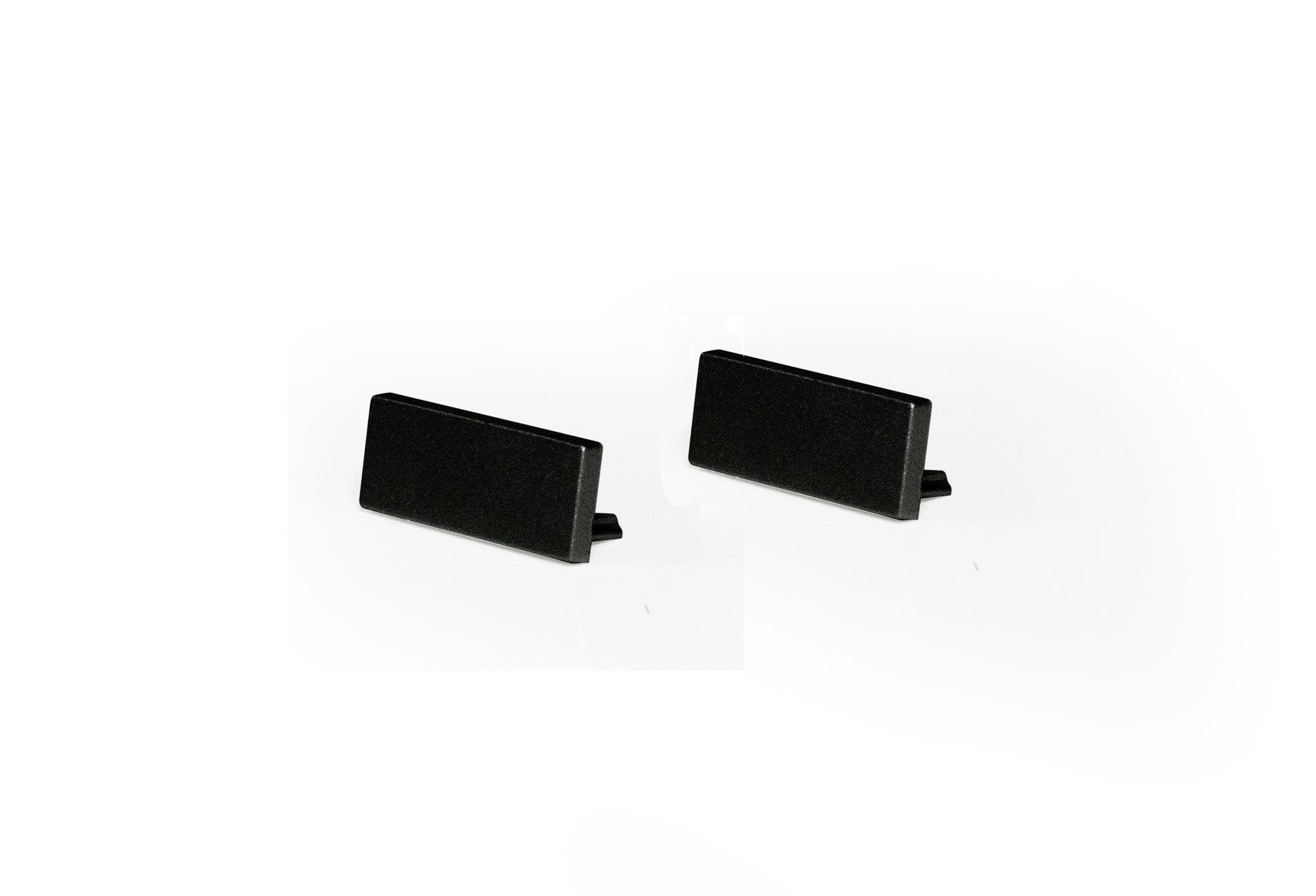 L&S LED Leuchtenprofil Paris, 17,5x7mm, Einbau, Alu schwarz E6/C35, L: 3080mm