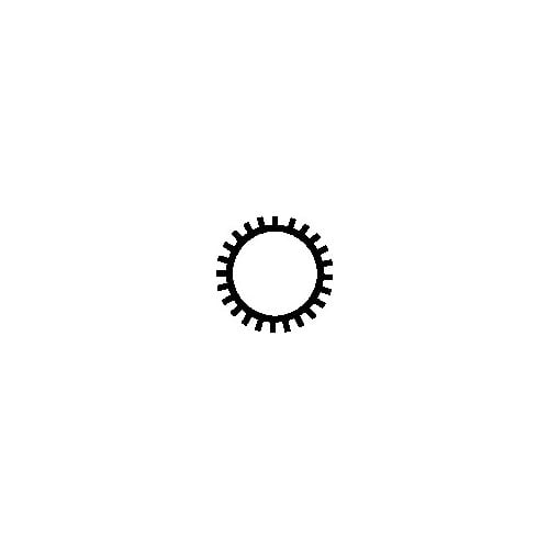 PFERD TOOLS Kettensägenfeile L.200mm Q.4,8mm Spiralhieb rd.PFERD