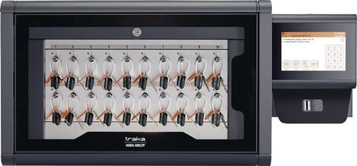 Schlüsseltresor M-Touch-Pro-10L H396xB846xT160mm Drehriegelschl.