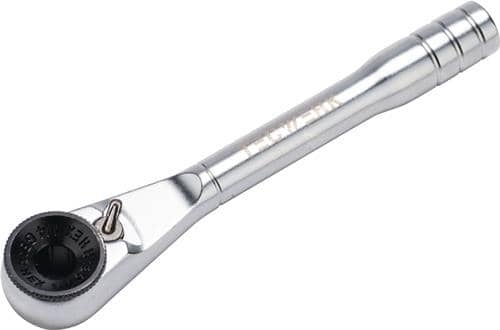 TECWERK Bit-/Hebelumschaltknarre 1/4 Zoll direkte Bitaufn.L.95mm 72 Z.TECWERK