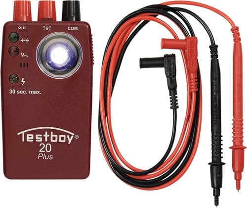 TESTBOY Durchgangsprüfer TB 20 Plus b.300 V CAT II 300 V TESTBOY