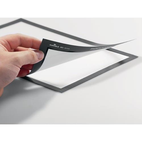 DURABLE Magnetrahmen DIN A4 schwarz selbstklebende Rückenfolie 2 St./VE DURABLE