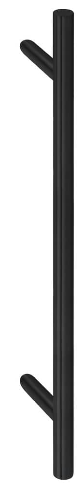 HERMAT Stoßgriff 8010.SL,schräge Stütze, Edelstahl