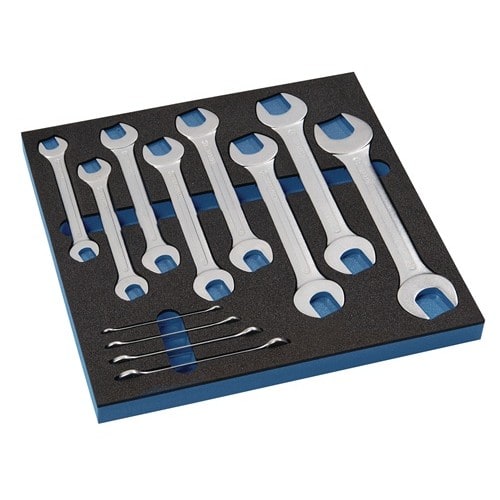 TECWERK Werkzeugmodul 12-tlg.2/3-Modul Schlüsswelweiten 6x7-30x32mm TECWERK