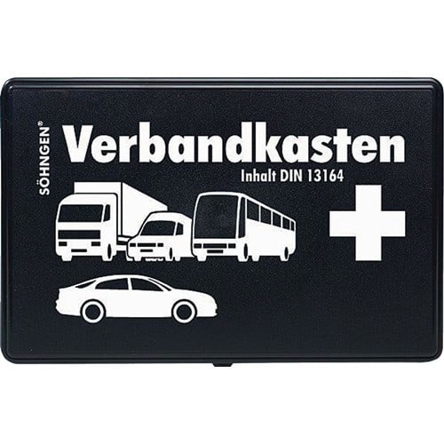 SÖHNGEN KFZ Verbandkasten B260xH160xT80ca.mm schwarz SÖHNGEN