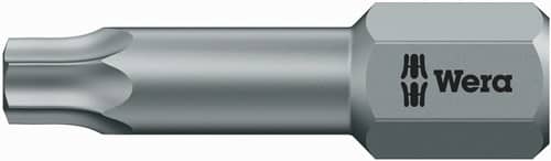 WERA Bit 867/1 TZ 1/4 Zoll T 8 L.25mm Torsionszone,zähh.WERA