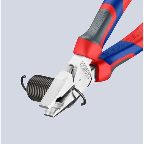 KNIPEX Kraftkombizange L.180mm verchr.Comfort-Griff KNIPEX