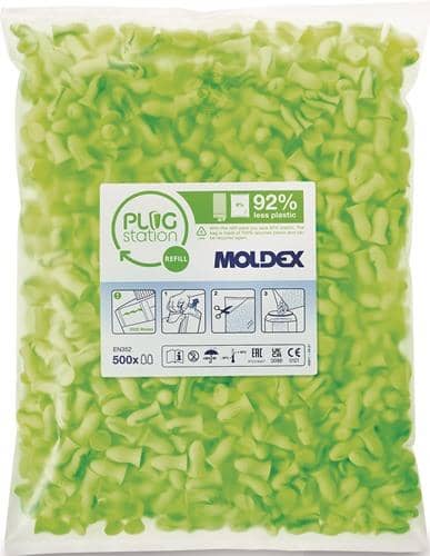 MOLDEX Gehörschutzstöpsel Contours® 746001 EN 352-2 SNR 35 dB 500 PA/Nachfüllpackung