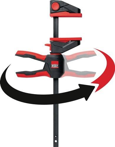 BESSEY Einhandzwinge EZ360 Spann-W.150mm A.60mm Spreiz-W.154-302mm BESSEY