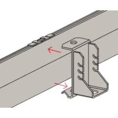 FISCHER Verbindungssattel FVS II