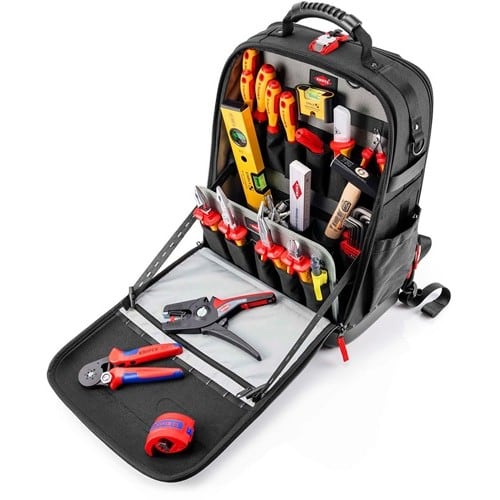 KNIPEX Werkzeugsortiment Modular X18 Elektro 23-tlg.Rucksack KNIPEX