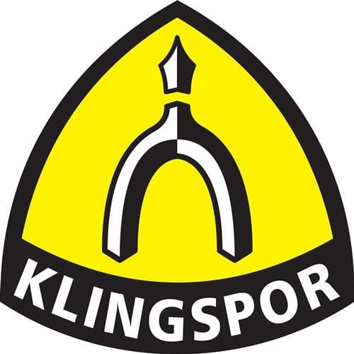 KLINGSPOR Fächerschleifer KM 613 Ø60xH30mm K.60 Korund Schaft-D.6mm KLINGSPOR