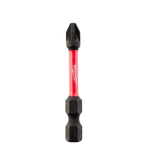 MILWAUKEE PZ2 / 50 mm Schrauberbit SHOCKWAVE (10er Pack)