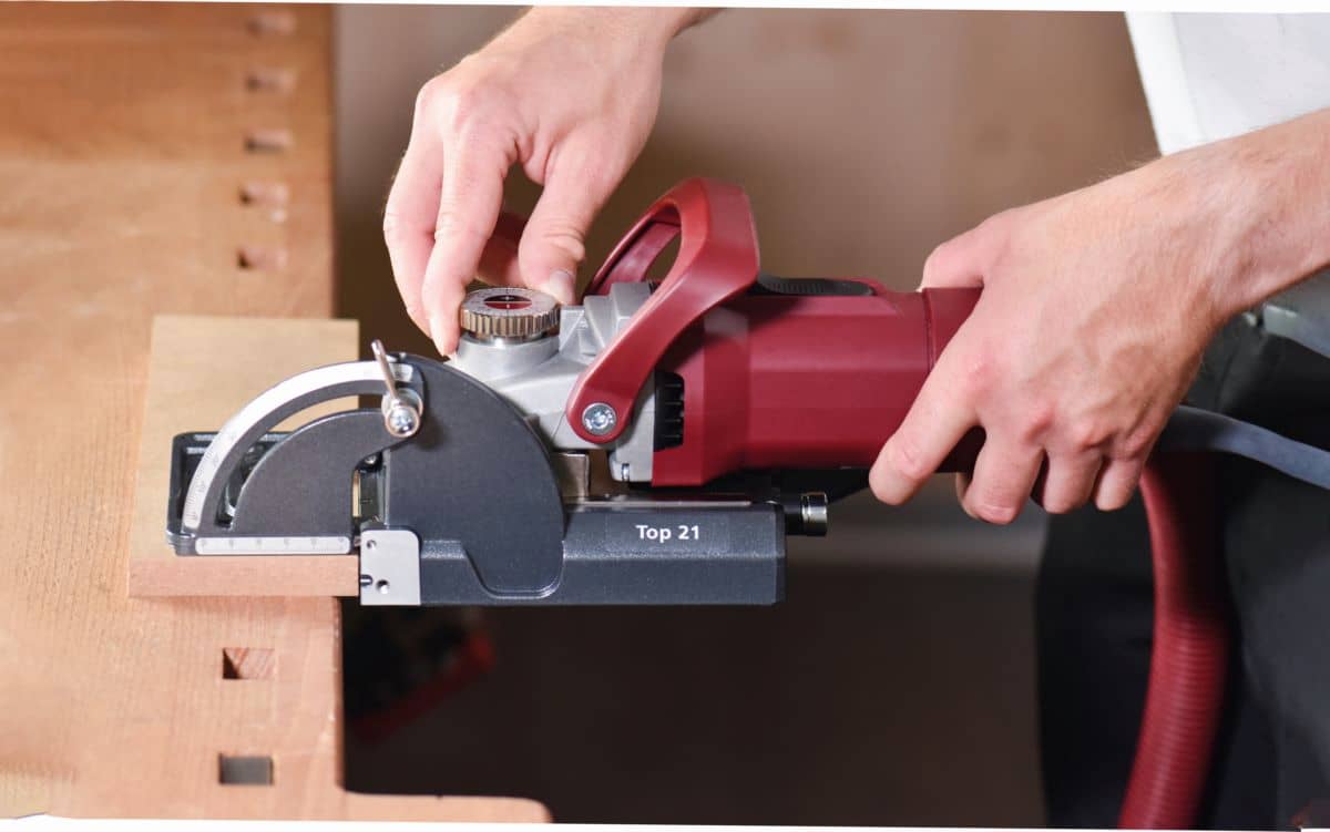 LAMELLO Top 21 Nutfräsmaschine, Stecker Typ F Schuko, im Systainer, 101500DSMM