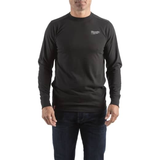 MILWAUKEE Hybrid-Langarm-Shirt schwarz HTLSBL-XXL