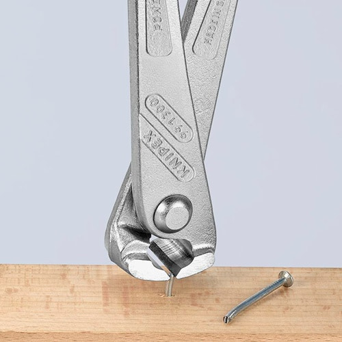 KNIPEX Kraftmonierzange , L.300mm, glanzverzinkt, Knipex