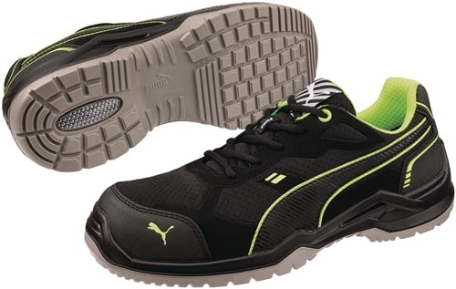 PUMA Sicherheitsschuh Fuse TC Green Low Gr.40 W11 schwarz/grün S1PS ESD FO SR EN20345