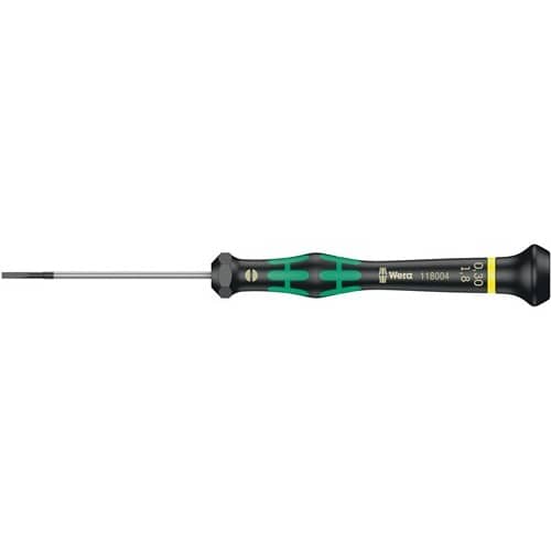 WERA Elektronik-Feinmechanik-Schraubendreher 2035 1,8mm Klingen-L.60mm WERA