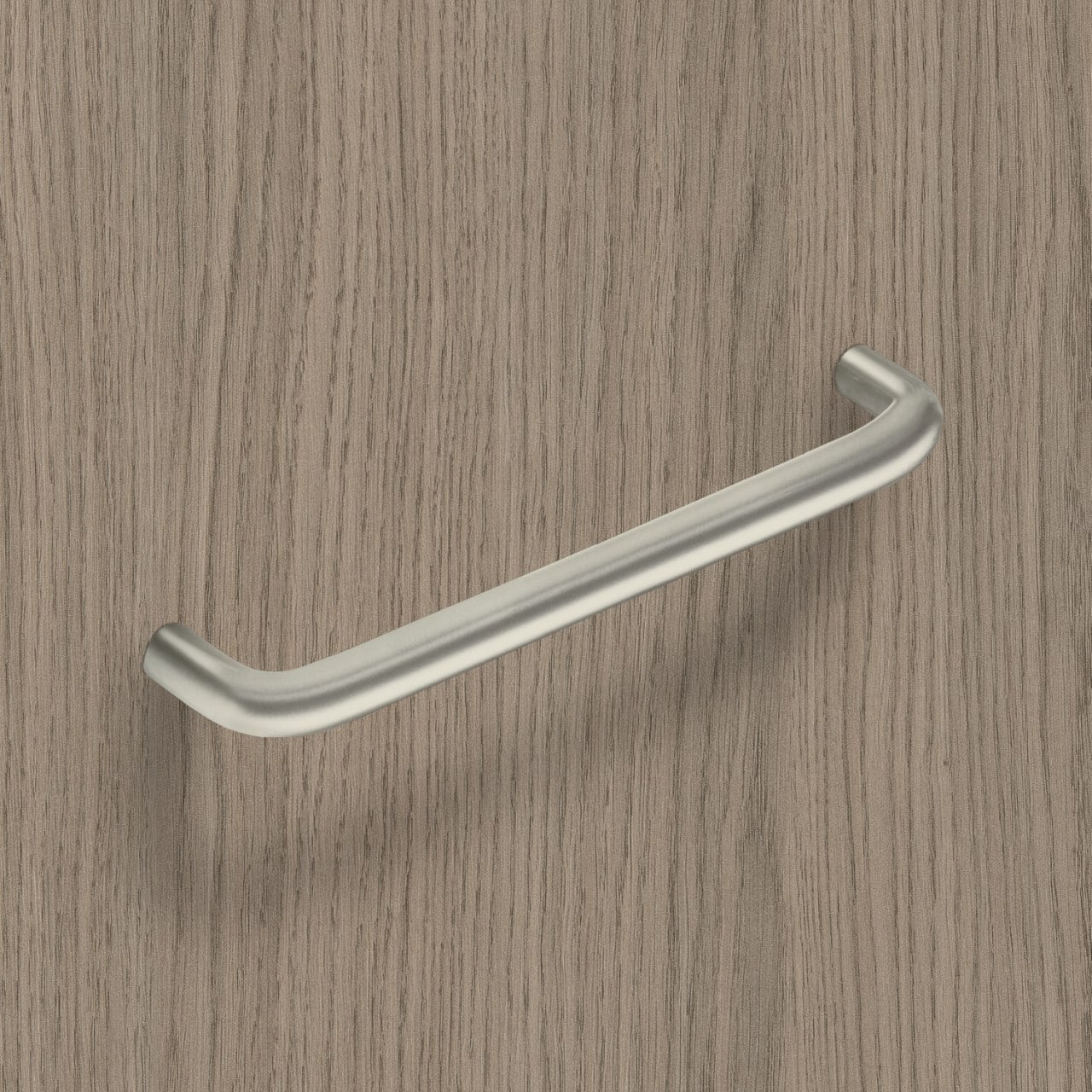 HETTICH Griff Avenio, •–• 96, L 106 mm, H 32 mm, ø 10 mm, Edelstahl Optik gebürstet, 9070527