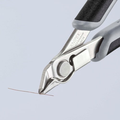 KNIPEX Elektronik-Seitenschneider Super-Knips® L.125mm Form 1 Facette nein pol.KNIPEX