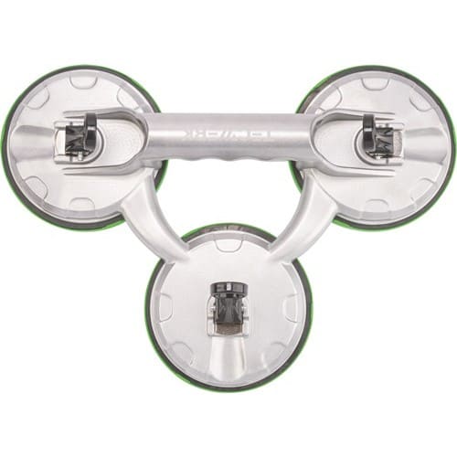 TECWERK Saugheber Trgf.100kg Kopf-D.118mm 3 Köpfe Alu TECWERK