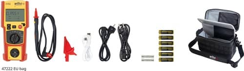 WIHA Gerätetester-Set PAT one in Tasche L320xB210xH150mm WIHA