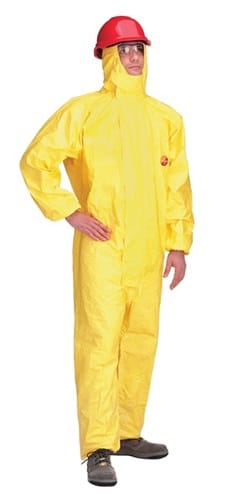 Schutzanzug Tychem® 2000 C gelb PSA-Kategorie III DUPONT
