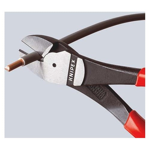 KNIPEX Kraftseitenschneider L.160mm pol.Form 0 Mehrkomp.-Hüllen KNIPEX